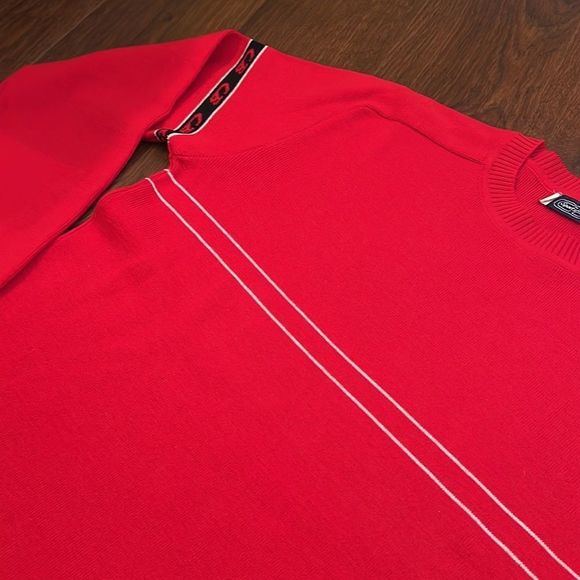 CB Sports 1986 Vintage Retro Sweater 100% Wool M/L - Picture 5 of 9